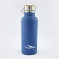 Bluewave Lifestyle D2 Double Wall Vacuum Stainless Steel Insulated Sports Bottle Navy Blue 17 oz PKDB50ABlue